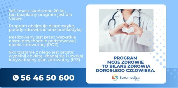 Zadbaj o siebie z programem Moje Zdrowie!